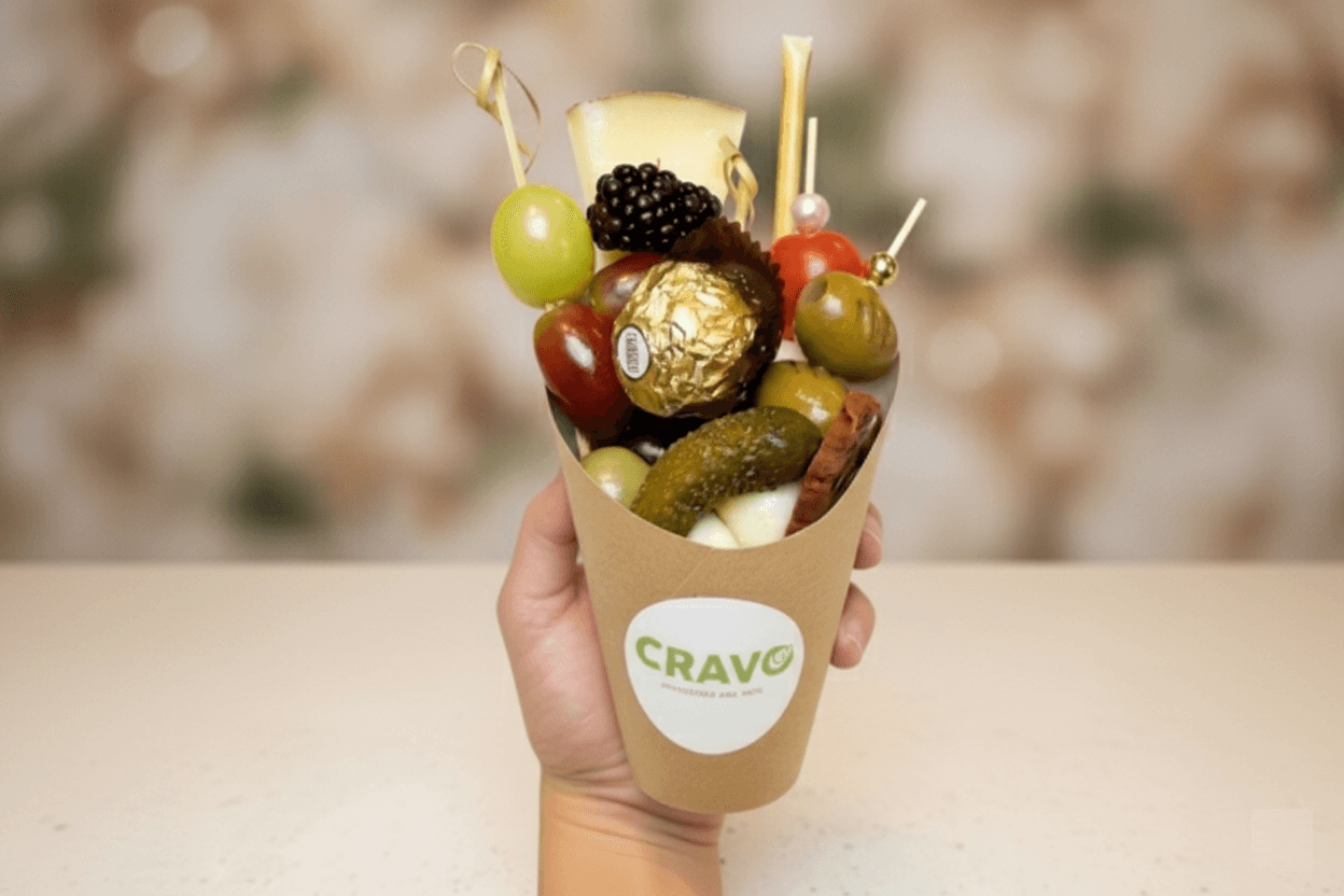 Paquete básico con un carrito de comida para eventos pequeños
